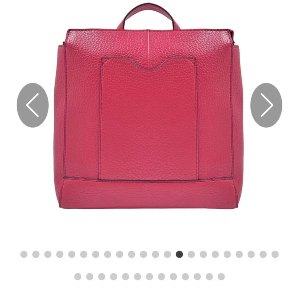 Red Leather Women's Bag